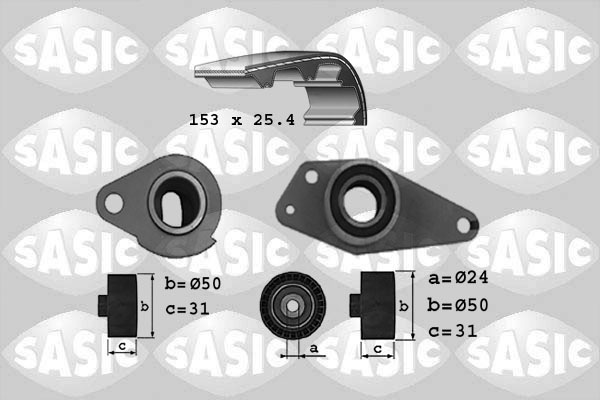 Distributieriem kit Sasic 1754018