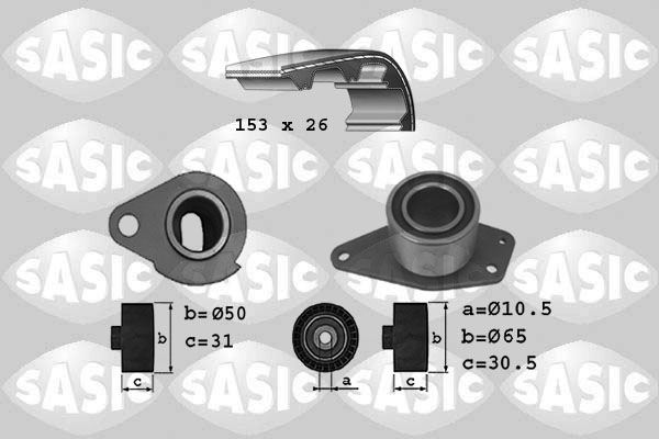 Distributieriem kit Sasic 1754020