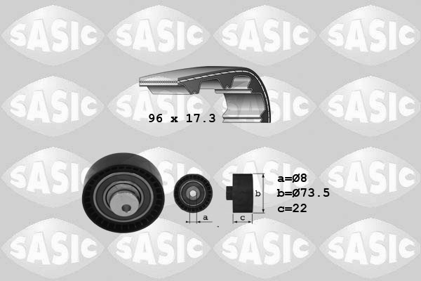 Distributieriem kit Sasic 1754022