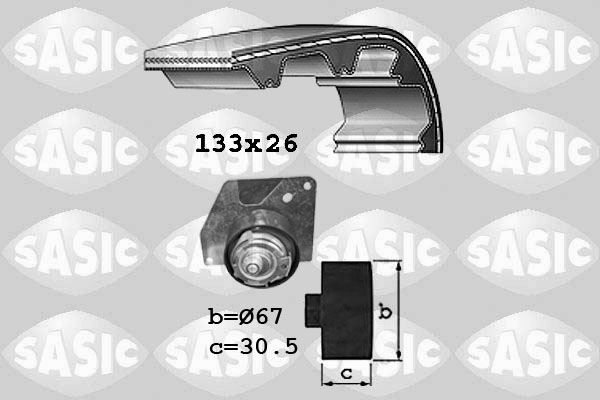 Distributieriem kit Sasic 1754025