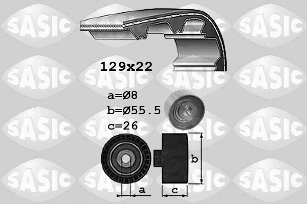Distributieriem kit Sasic 1756033