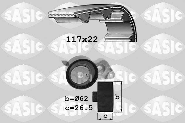 Distributieriem kit Sasic 1756034