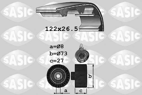 Distributieriem kit Sasic 1756041