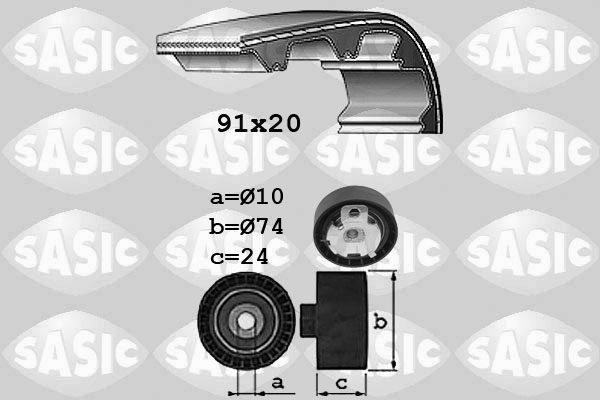 Distributieriem kit Sasic 1756055