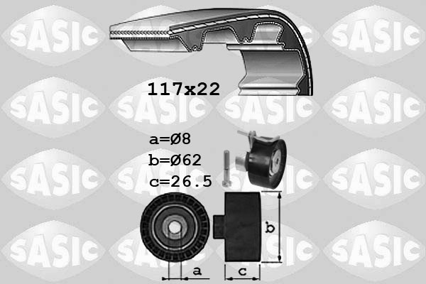 Distributieriem kit Sasic 1756079