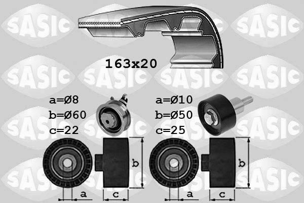 Distributieriem kit Sasic 1756081