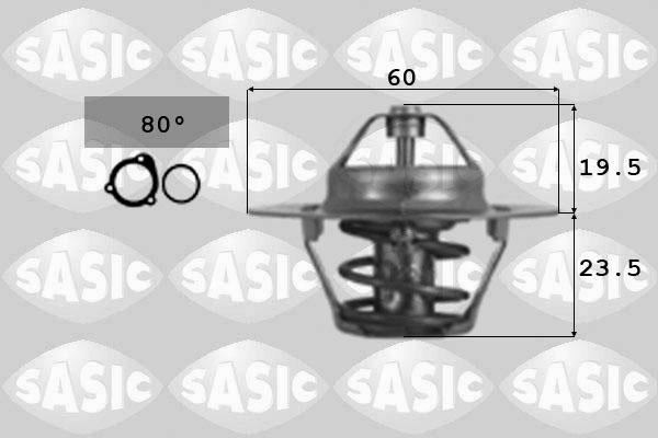 Thermostaat Sasic 3306058