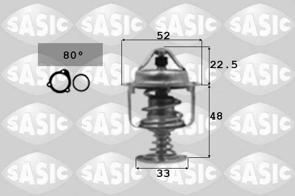 Thermostaat Sasic 3306065
