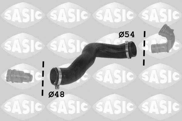 Laadlucht-/turboslang Sasic 3336348