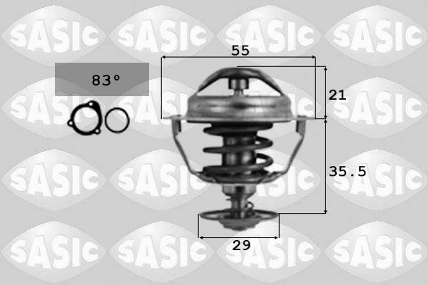Thermostaat Sasic 4000365