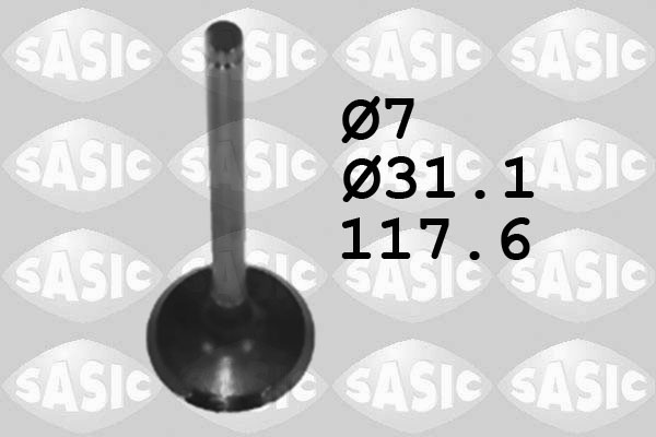 Uitlaatklep Sasic 4000909