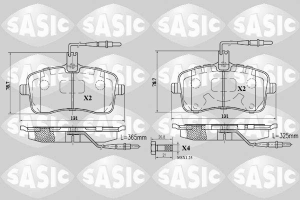 Sasic Remblokset 6210019