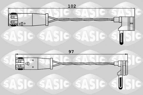 Slijtage indicator Sasic 6236033