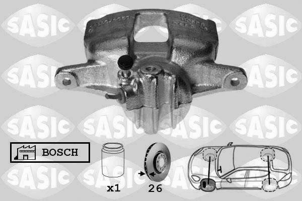 Remzadel/remklauw Sasic 6500008