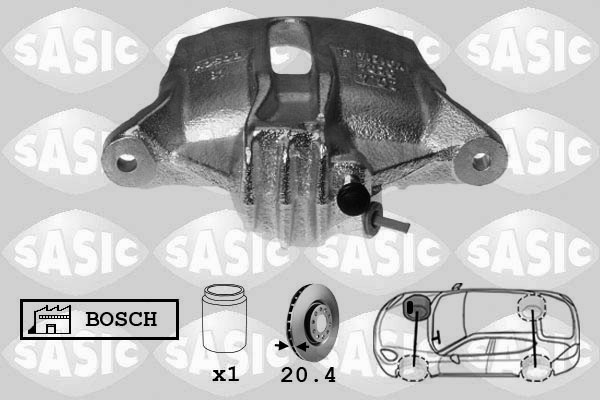 Remzadel/remklauw Sasic 6500017