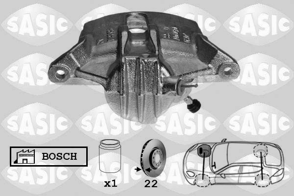 Remzadel/remklauw Sasic 6500023