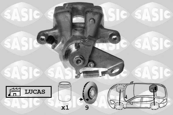 Remzadel/remklauw Sasic 6500035