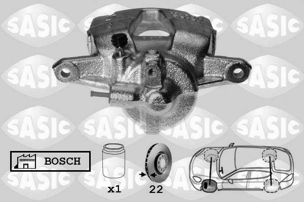 Remzadel/remklauw Sasic 6500038