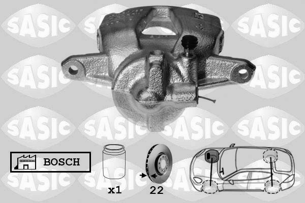 Remzadel/remklauw Sasic 6500039