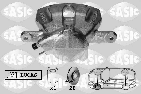 Remzadel/remklauw Sasic 6500042