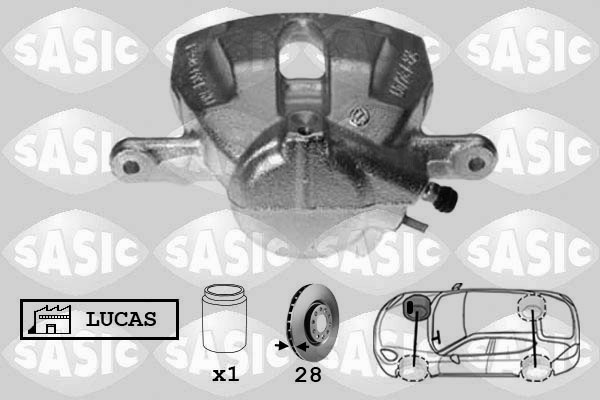 Remzadel/remklauw Sasic 6500043