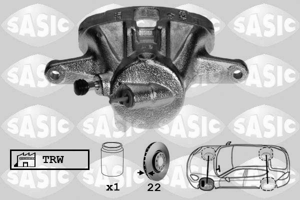 Remzadel/remklauw Sasic 6500048