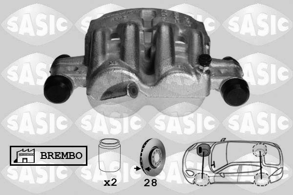 Remzadel/remklauw Sasic 6500063