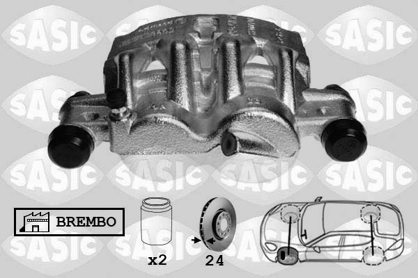 Remzadel/remklauw Sasic 6500064