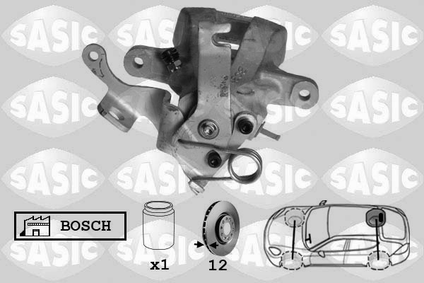 Remzadel/remklauw Sasic 6500069