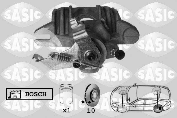 Remzadel/remklauw Sasic 6506070