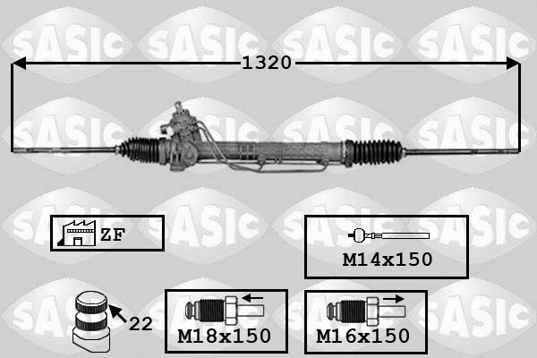 Stuurhuis Sasic 7006144