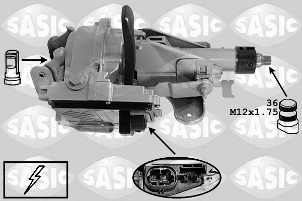 Knipperlichtschakelaar Sasic 7274001