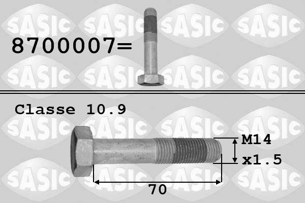 Krukaspoelie bout Sasic 8700007