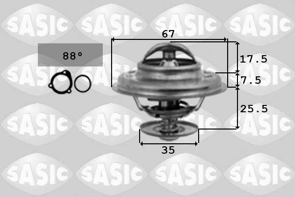 Sasic Thermostaat 9000335