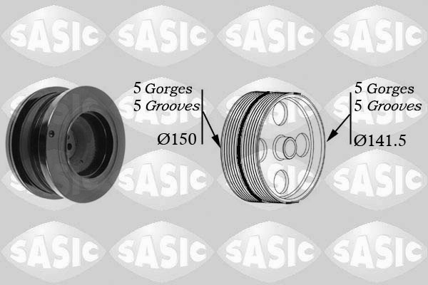 Krukaspoelie Sasic 9001812