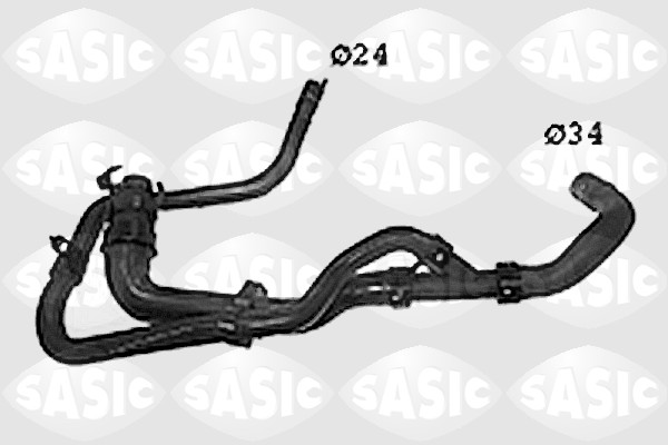 Radiateurslang Sasic SWH0485