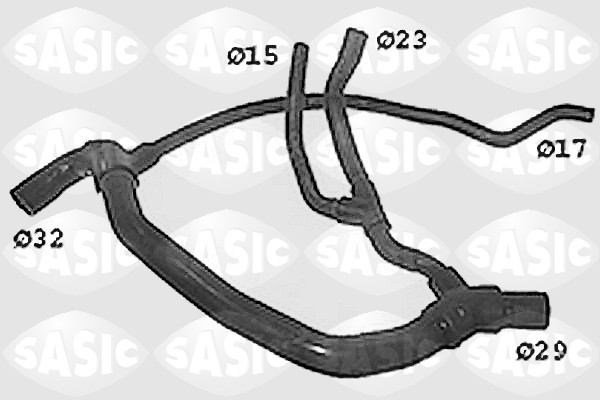 Radiateurslang Sasic SWH4193