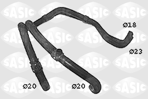 Radiateurslang Sasic SWH4284
