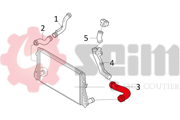 Seim Laadlucht-/turboslang 981042