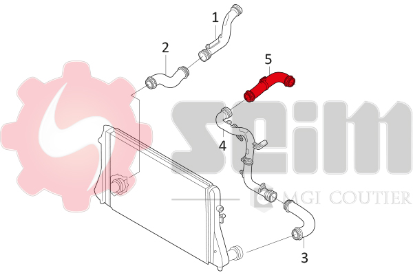 Seim Laadlucht-/turboslang 981043