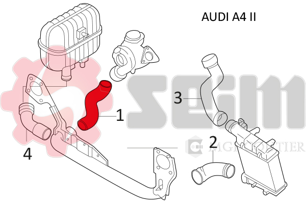 Seim Laadlucht-/turboslang 981073