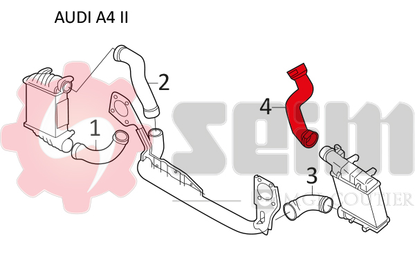 Seim Laadlucht-/turboslang 981077