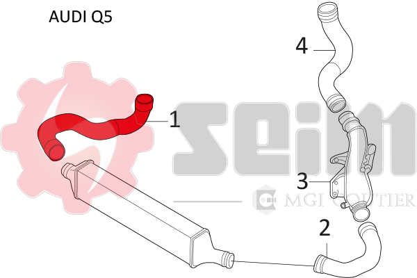 Seim Laadlucht-/turboslang 981086