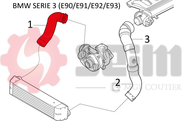 Seim Laadlucht-/turboslang 981096