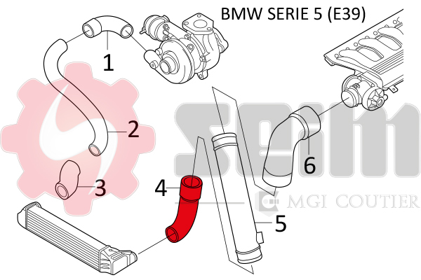 Seim Laadlucht-/turboslang 981102
