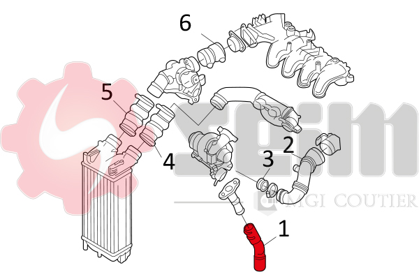 Seim Laadlucht-/turboslang 981124