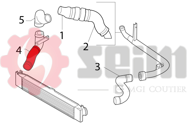 Seim Laadlucht-/turboslang 981161