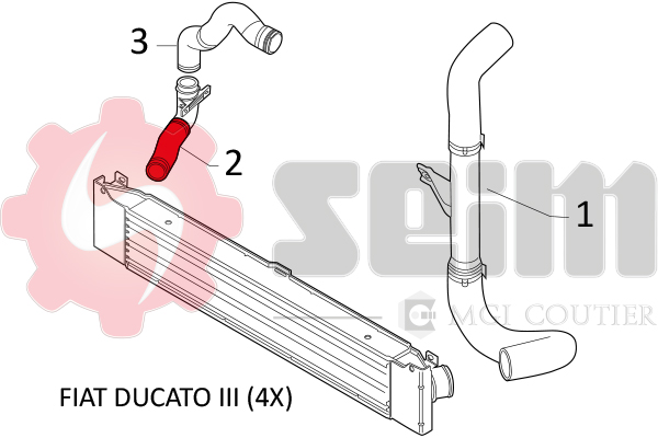 Seim Laadlucht-/turboslang 981161