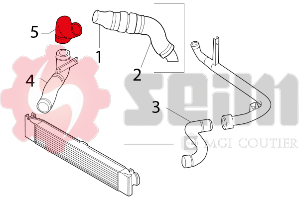 Seim Laadlucht-/turboslang 981166