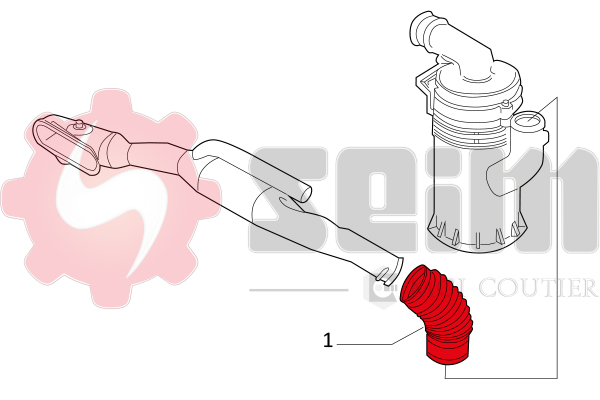 Seim Laadlucht-/turboslang 981188